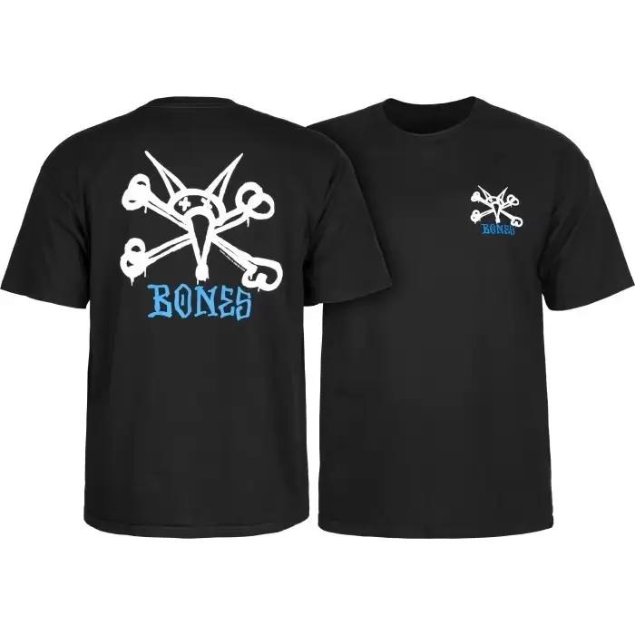 T-shirt Rat Bones, style skate, idéal pour les sorties quotidiennes, luxe haut de gamme, unisexe, po