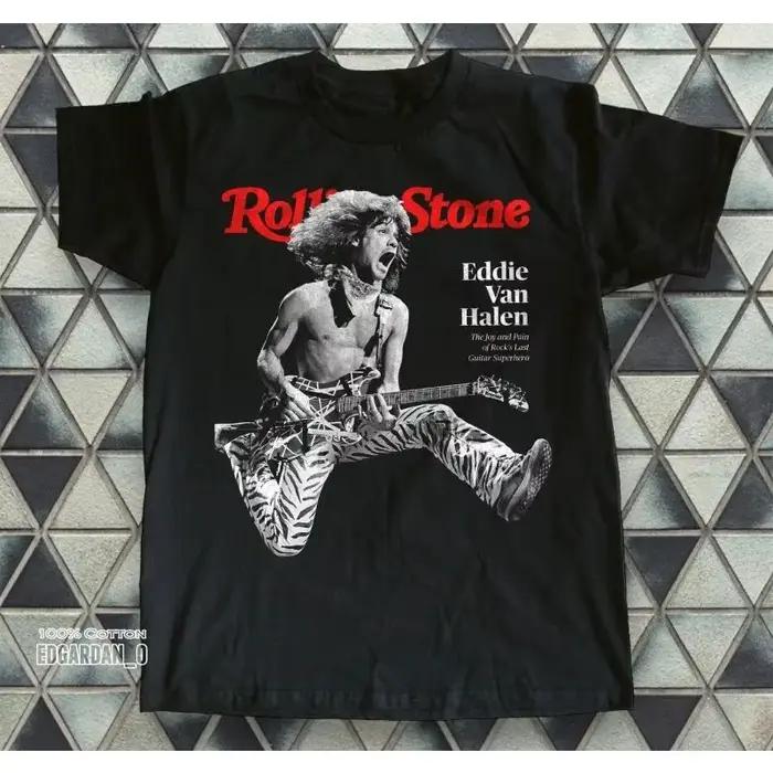 Rock rétro Punk noir hauts Rock imprimé à manches courtes coton col rond haute qualité T-Shirt décon