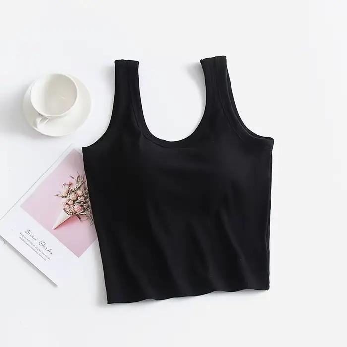 Haut de soutien-gorge astronomique en émail à bretelles d'été pour femmes, coussin de poitrine, pyja
