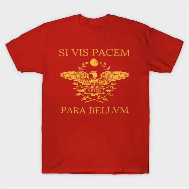 T-shirt Aigle Doré de l'Empire Romain, neuf, à manches courtes et col rond, décontracté pour homme, 