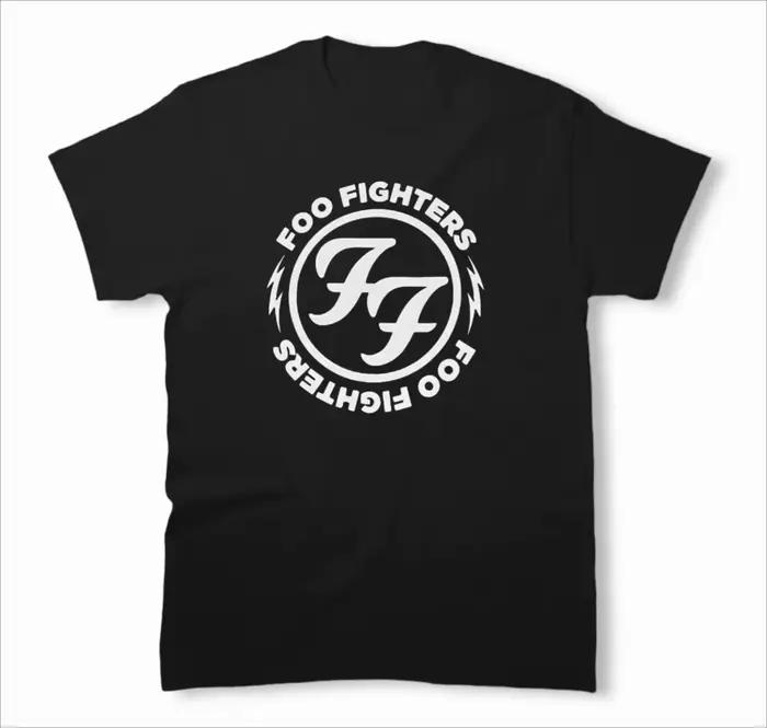 T-shirt Foo Fighters 2026 – Nouvelle Collection Été – Style Hip Hop Y2K – Haut Imprimé pour Fans Pas