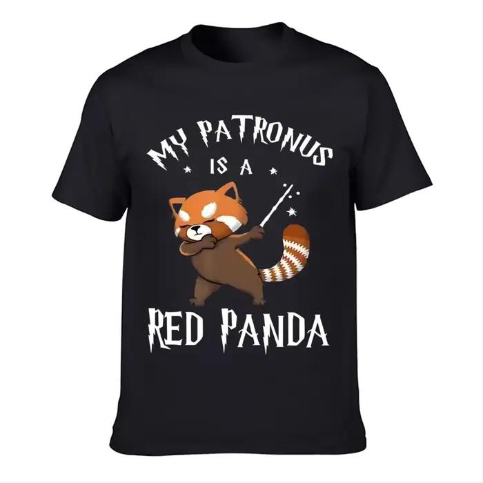 T-shirt à manches courtes pour femmes, My Patronus Is A KrasnoLover, rouge, coupe régulière