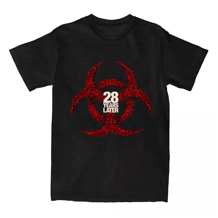 2025 nouveau Film 28 ans plus tard T-shirt Film d'horreur impression mode t-shirts femmes hommes vêt