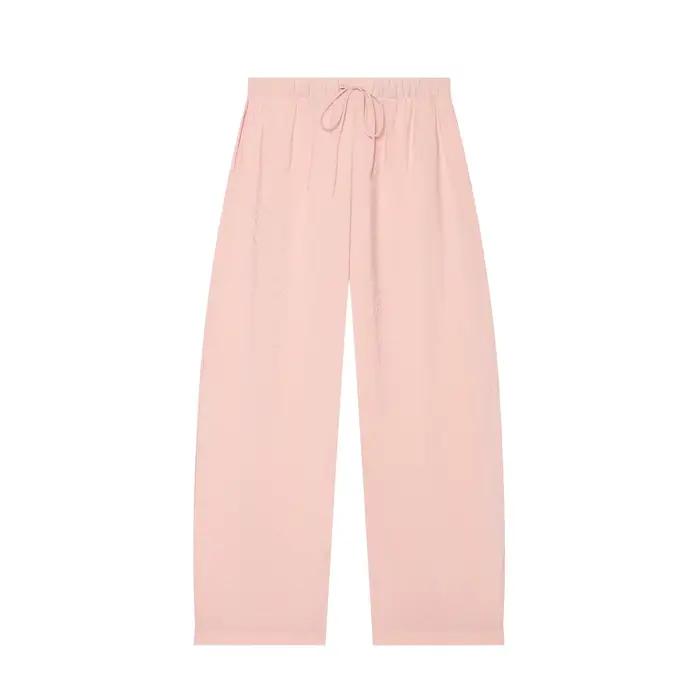Ensemble 2 pièces fluide pour femme : Nouvelle collection Printemps-Automne 2026 – Veste courte zipp