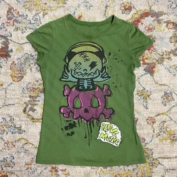 Star Girl Y2k hauts femmes haut t-shirt pour femmes Trashy Y2k 2000s Harajuku 90s Vintage vêtements 