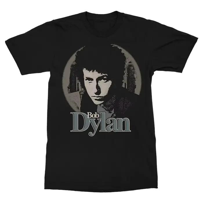 2025 été nouveau Bob Dylan Rock poète américain Vintage haute rue T-shirt grande taille décontracté 