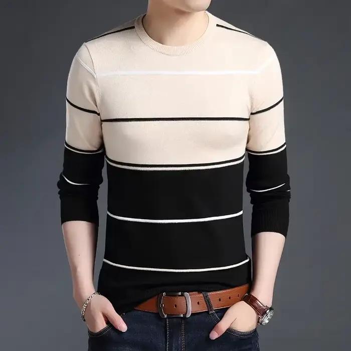 Pull rayé personnalisable 1522MJ8376