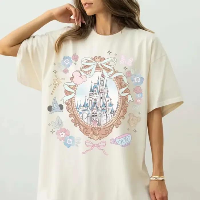 Nouvelle Collection Été 2026 : T-shirt New Castle 2026, T-shirt Magic Kingdom Girl Tour, T-shirt Ann