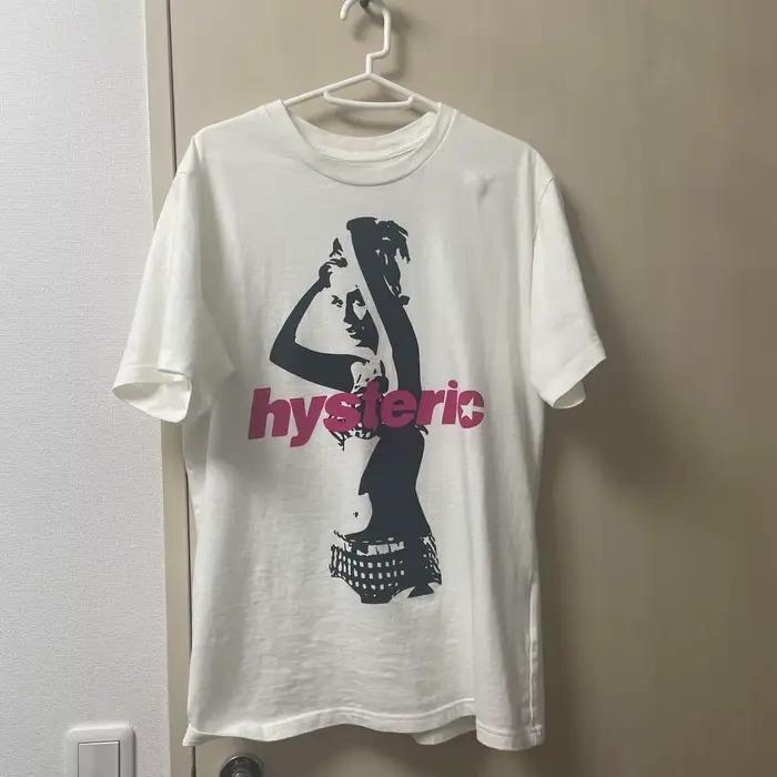 2025 été nouveau haute qualité HYSTERIC imprimé graphique T-shirts hommes et femmes à manches courte