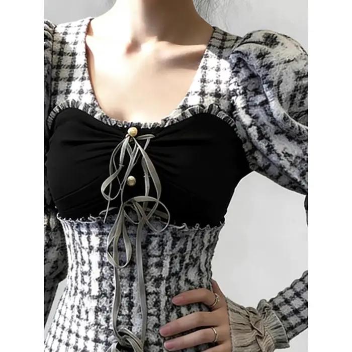 Magnifiques chemises à carreaux haut de gamme, tendance, anti-âge et élégantes, super esthétiques po
