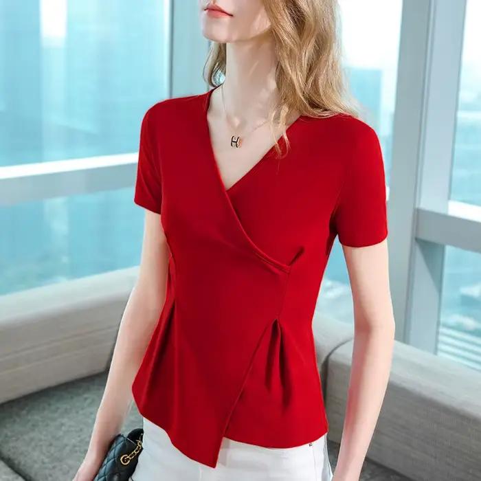 T-shirt à manches courtes pour femmes
