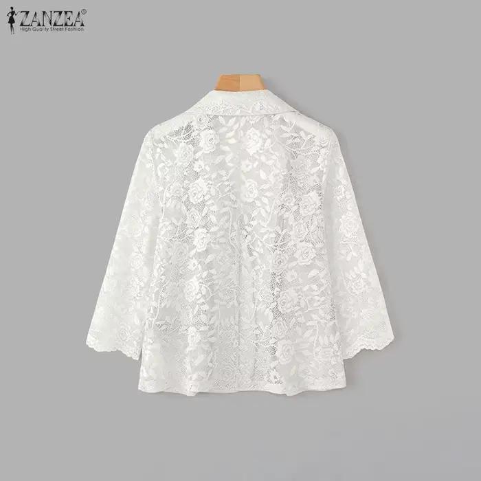 ZANZEA – Blazer en dentelle pour femmes