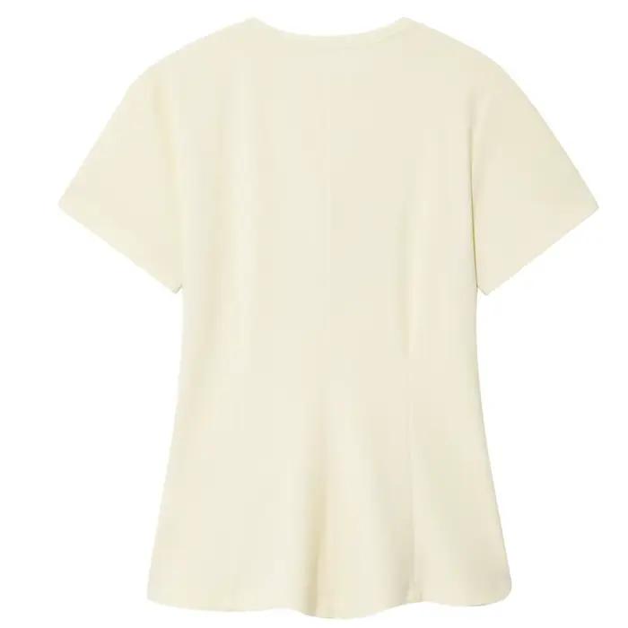 T-shirt plissé élégant pour femme