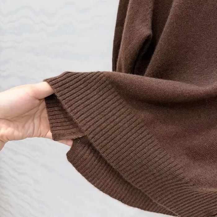 Haut en cachemire tricoté pour femme élégant col rond manches courtes boutons latéraux t-shirt décontracté occassions spéciales soirée chic journée de travail
