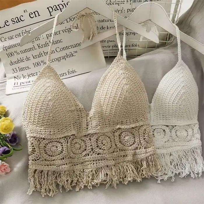 Sous-vêtements Boho à franges pour femmes
