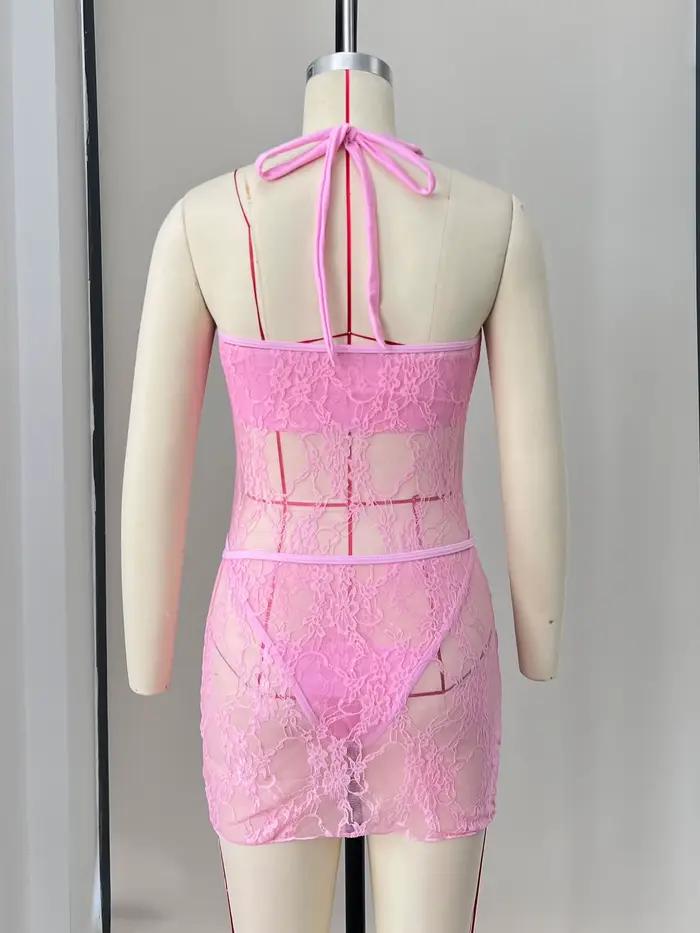 Maillot de bain une pièce patchwork blanc rose pour femmes, avant arc push-up, jupe intégrée, idéal pour les vacances et les occasions spéciales