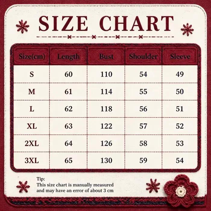 Cardigan Rouge Brodé d'Etoiles Pour Femme Décontracté En Acrylique Et Polyester Pour Les Fêtes De Fin D'Année Occasions Spéciales Et Tenues Polyvalentes