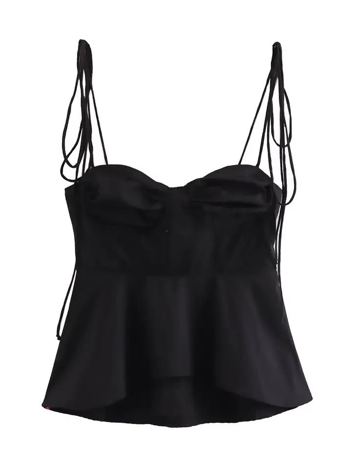 Hauts bustier asymétriques pour femmes