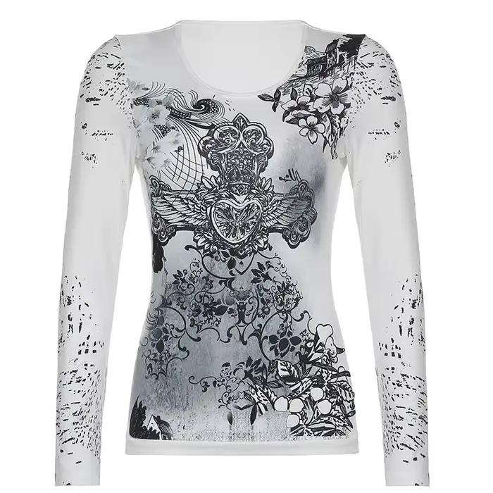 T-shirt à manches longues pour femmes