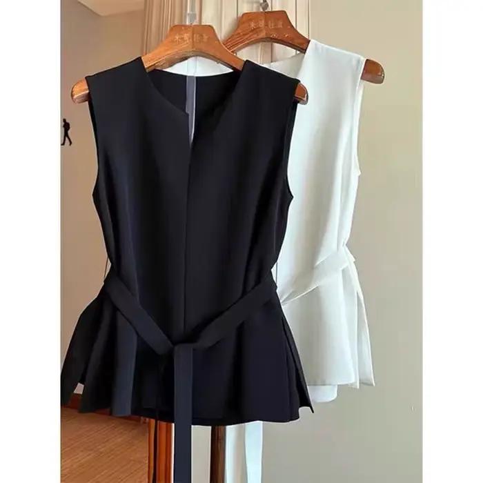 Chemise sans manches pour femmes