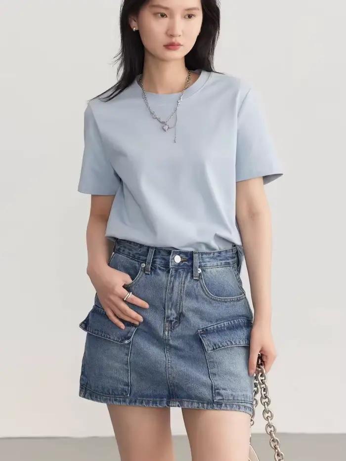 Nouveautés T-Shirts Chic Ven Pour Femmes Décontractés Et Confortables Occasions Estivales Et Spéciales