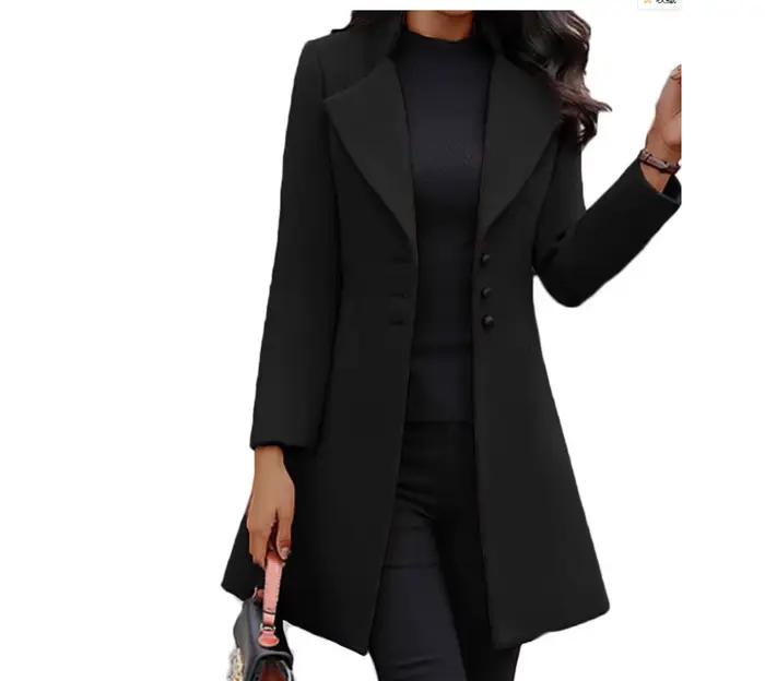 Manteau en laine pour femmes