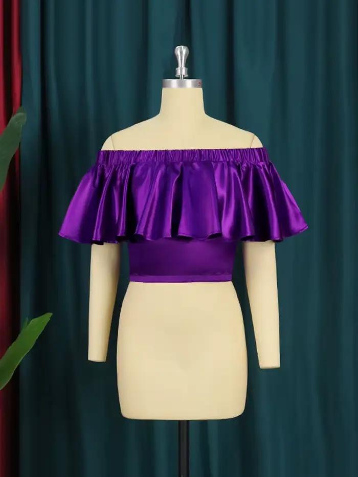 Pull à épaules dénudées pour femme