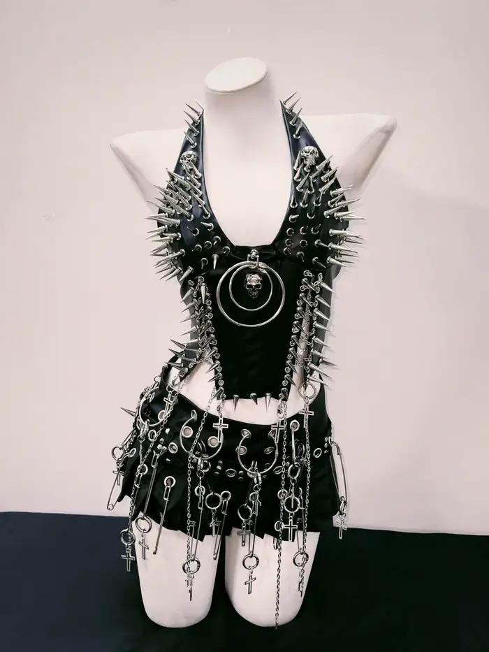 Bustier top y2k mode y2k vêtements y2k haut court