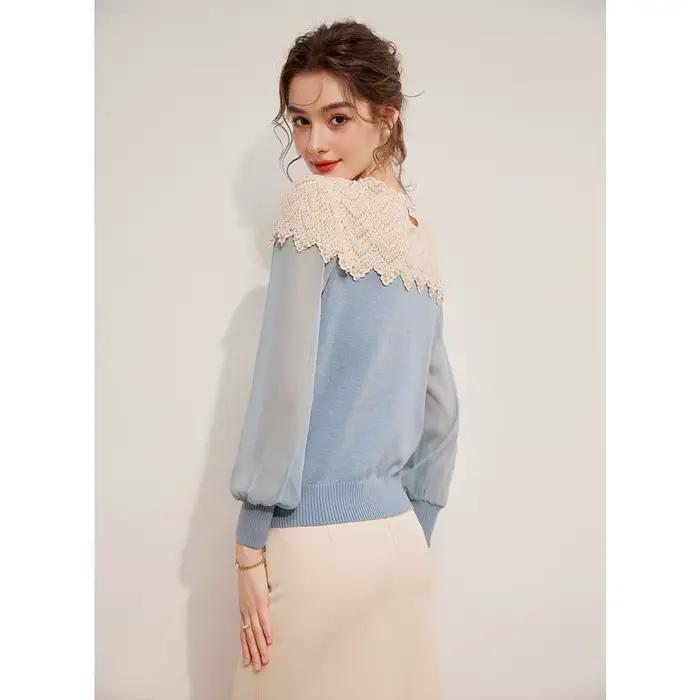 Modiis Yao-Pull à fleurs crochet pour femme