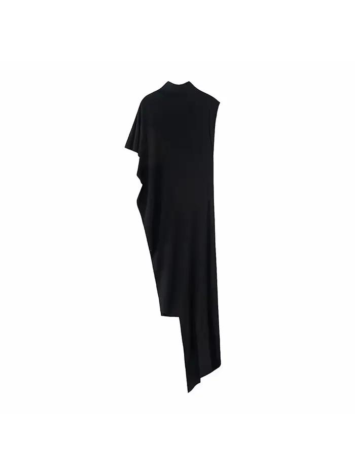 Haut asymétrique chic pour femme