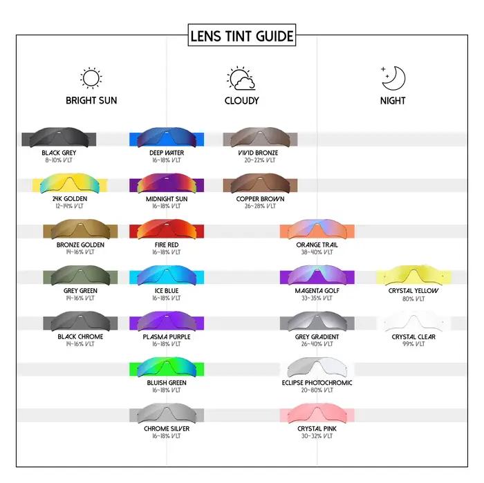 Qyvolux Lentilles de remplacement pour lunettes de soleil Oakley Commit SQ OO9086 polarisées - Options multiples