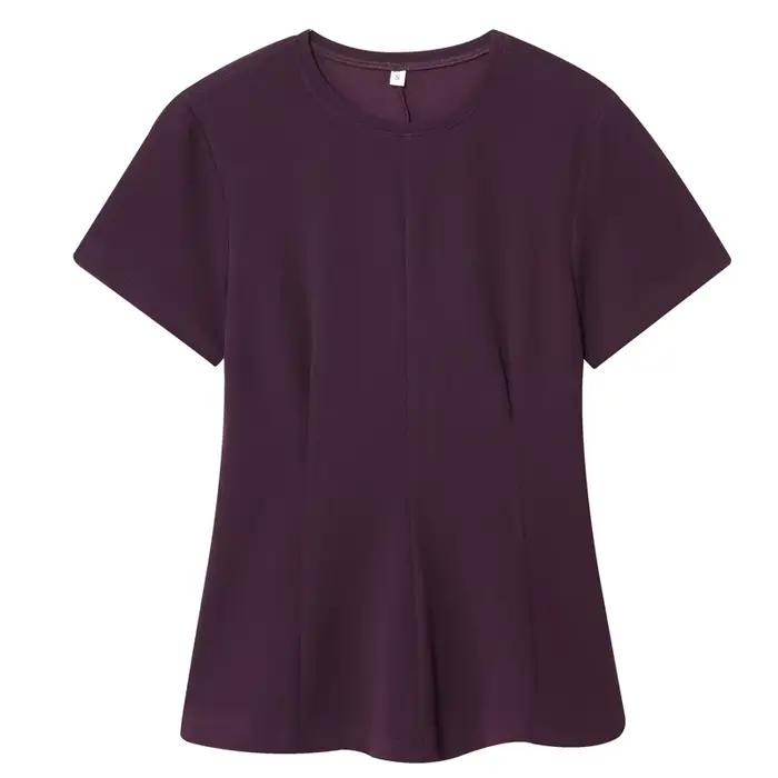 T-shirt plissé élégant pour femme