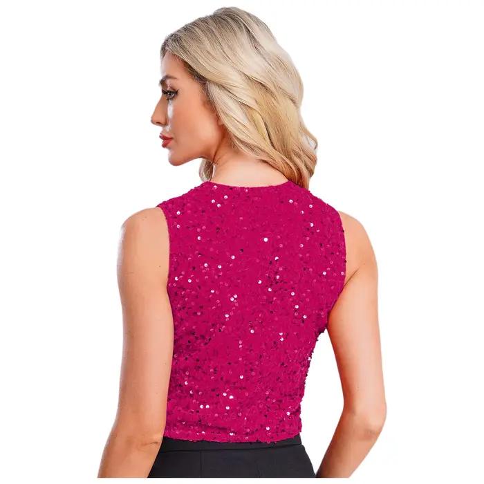 Gilets de soirée scintillants pour femmes