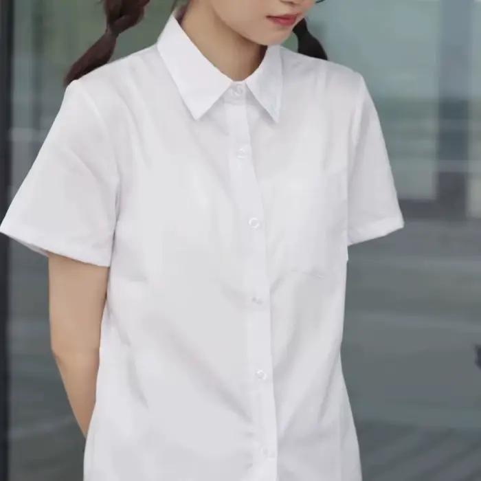 Chemise blanche classique décontractée