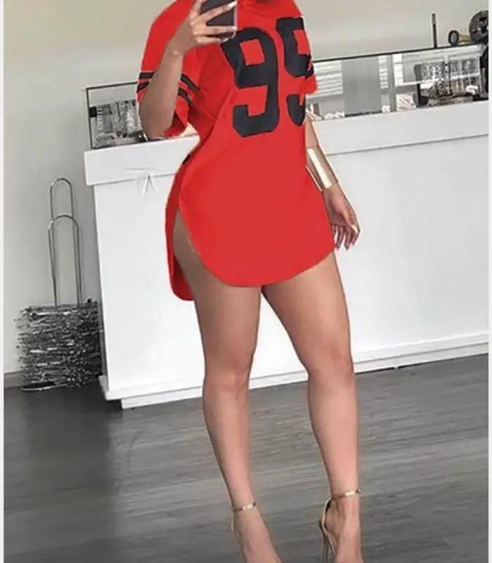 T-Shirts Femmes Qualité Supérieure Printemps Et Été Lettres Ample Col Rond Manches Courtes Mode Dames Hauts Occasions Spéciales