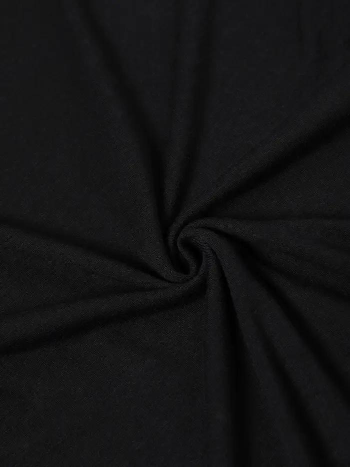 T-shirt à col rond imprimé cœur pour femme