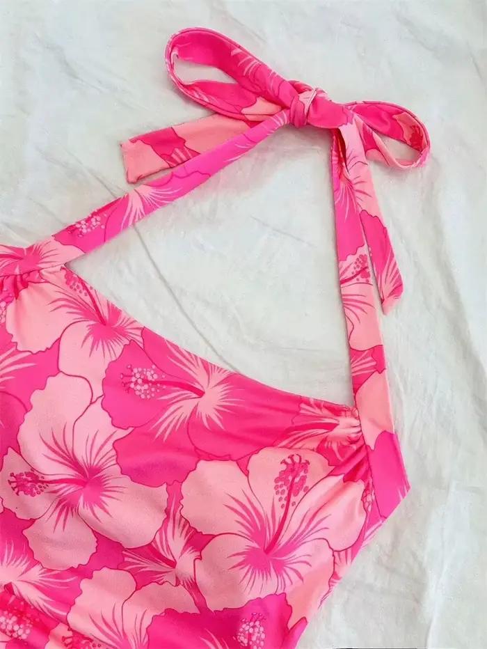 Haut court Sexy à taille froncée pour femmes