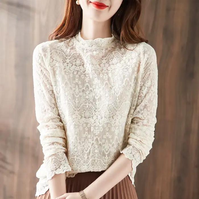 AOSSVIAO 2026 Blouse Femme Tendance Automne