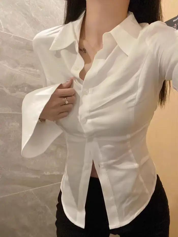 Chemise blanche Chic pour femmes