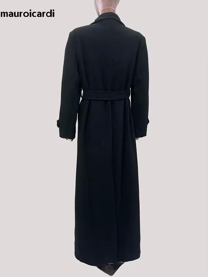 Manteau long de luxe Mauroica pour femme