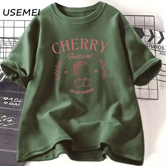 Cerise Vintage T-Shirt femme