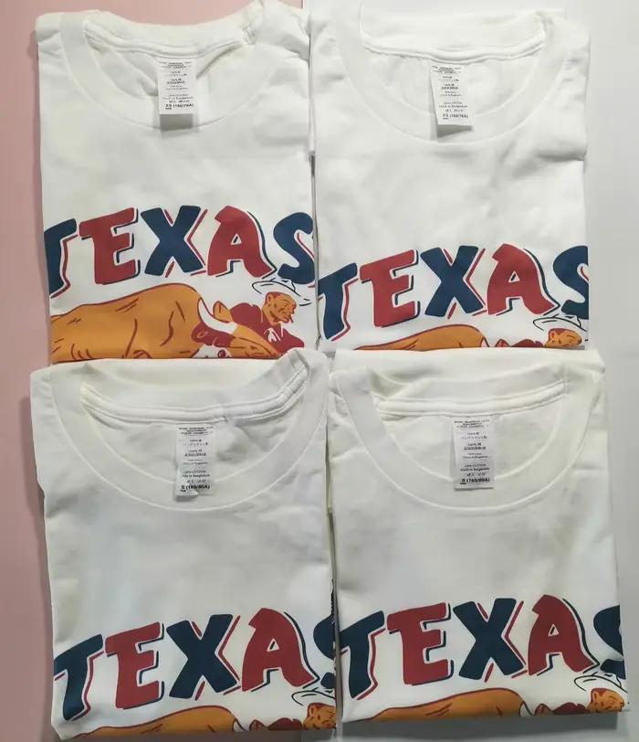 T-shirt femme, estival et tendance, avec image de Texas Matador imprimée, Vintage, surdimensionné, Tumblr, en coton, années 70 et 80