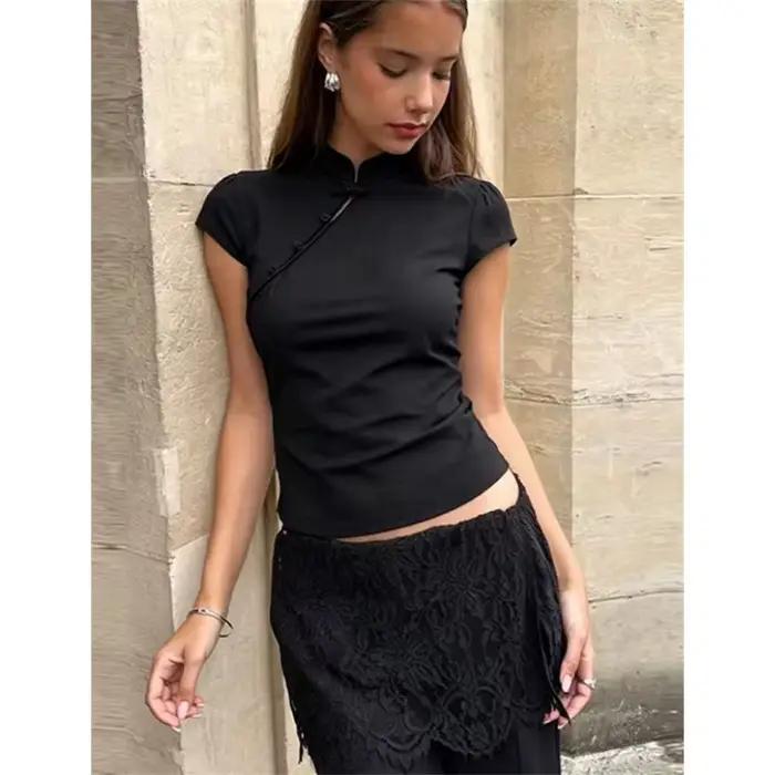 Haut pour femme ZHIO – Nouvelle collection été 2026 – Couleur unie