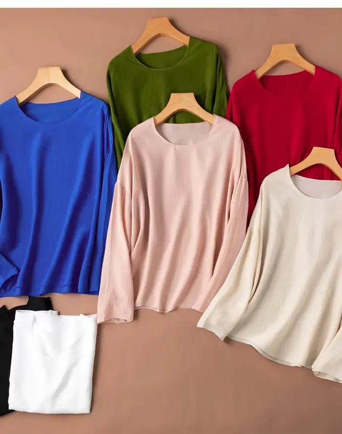 Femmes soie Blouse 100% mûrier