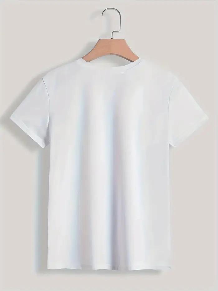 Années 90 T-shirt Paris Femmes Imprimé