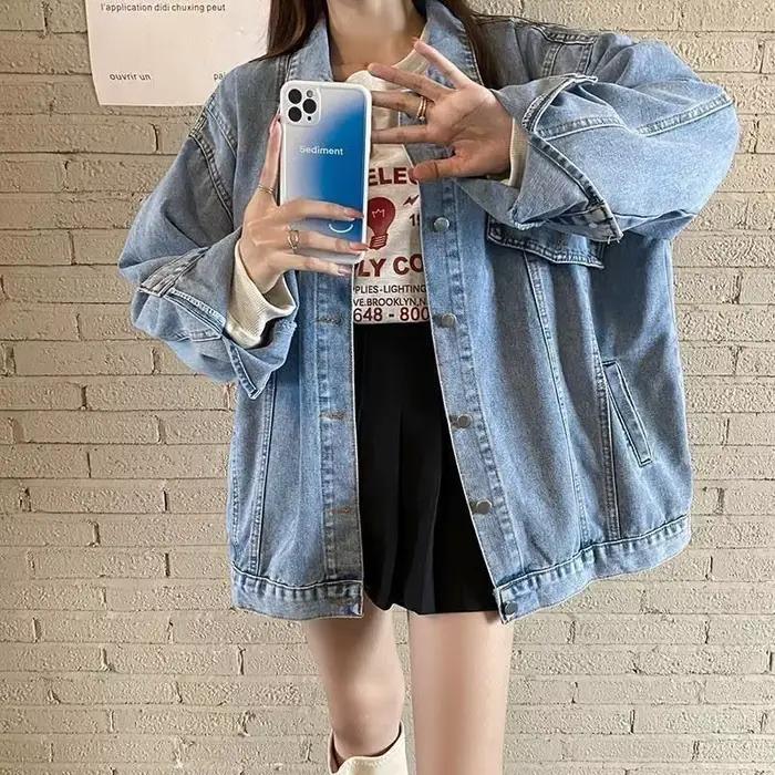 Veste en jean polyvalente pour femme