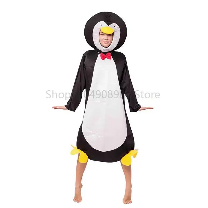 Nouveau dessin animé mignon femme pingouins Animal déguisement adulte scène Performance pingouin Cosplay Costume