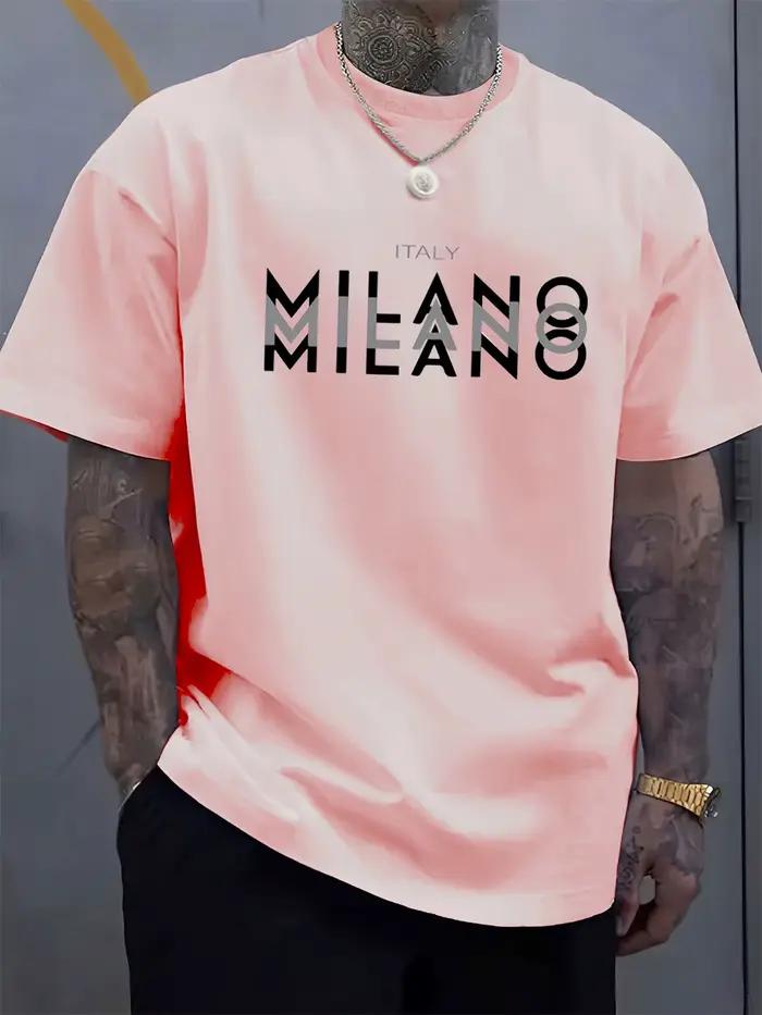 T-shirt à motif tendance - 100% coton