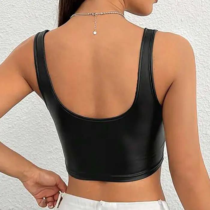 Body en Cuir Polyester pour Femmes Décontracté Élégant Haute Élasticité Occasions Spéciales Tous Les Jours