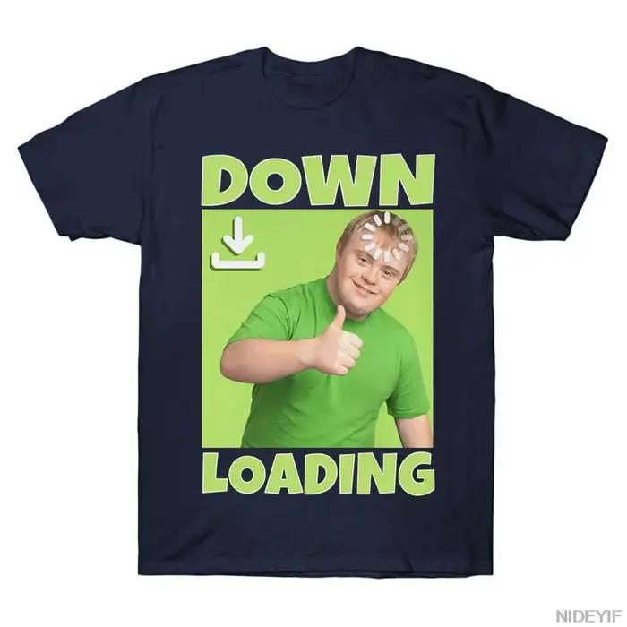 T-shirt Meme drôle pour hommes et femmes, 100% coton, hauts à manches courtes